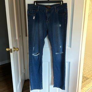 Medium blue denim jeans